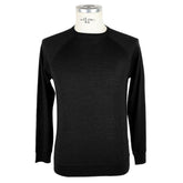 Emilio Romanelli Black Cashmere Men Sweater -   -  Emilio Romanelli.